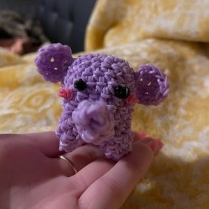 baby rainbow loom elephant